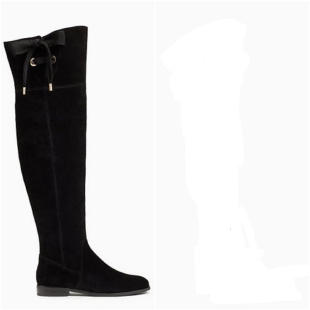 NWT Kate Spade Rebecca Over The Knee Suede Boots